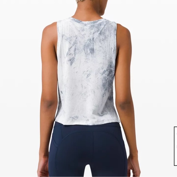 lululemon athletica Blue and White Tank Top - Picture 4 of 8